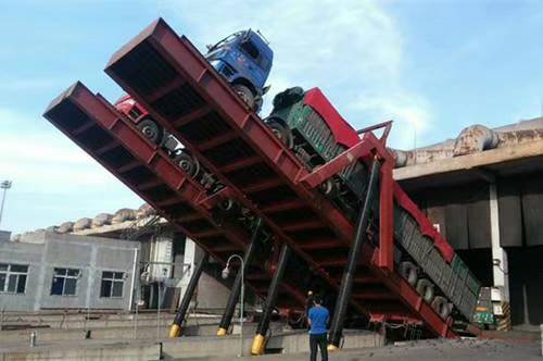 隆力鑫机械卸货平台升降平台登车桥翻板