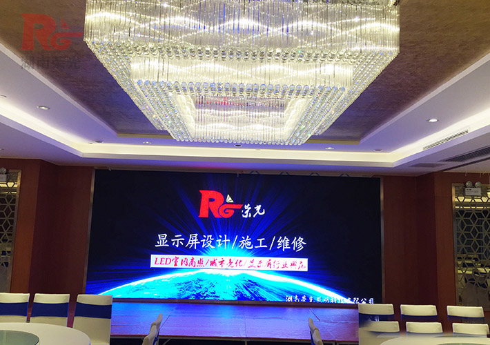 宴会厅LED显示大屏制作安装 长沙P3全彩电子显示屏批发