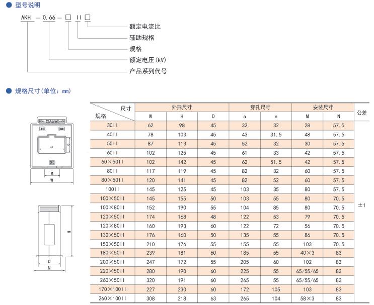 计量型低压电流互感器选型