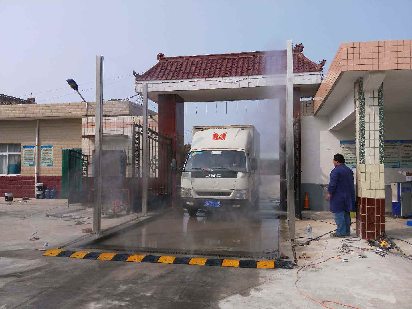 廣元車輛消毒通道 養殖場豬場消毒機 適用于公共場所