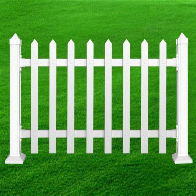 塑钢护栏小区PVC草坪护栏社区园艺草坪围栏护栏市政绿化塑钢围栏