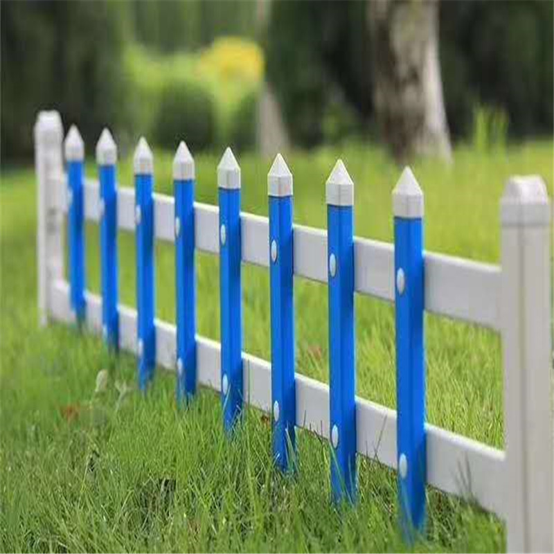 pvc塑钢草坪护栏别墅花园草坪护栏 pvc护栏网 安全防护**防护栏