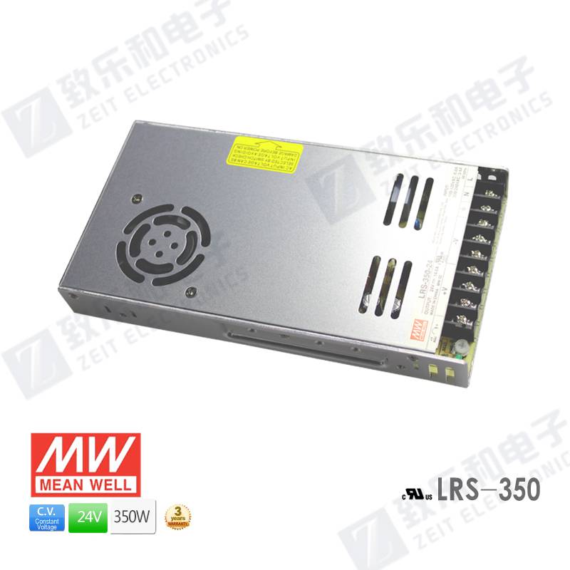 明纬LRS-350-24 开关电源 中国台湾明纬350W24V14.6A 350W性价比高