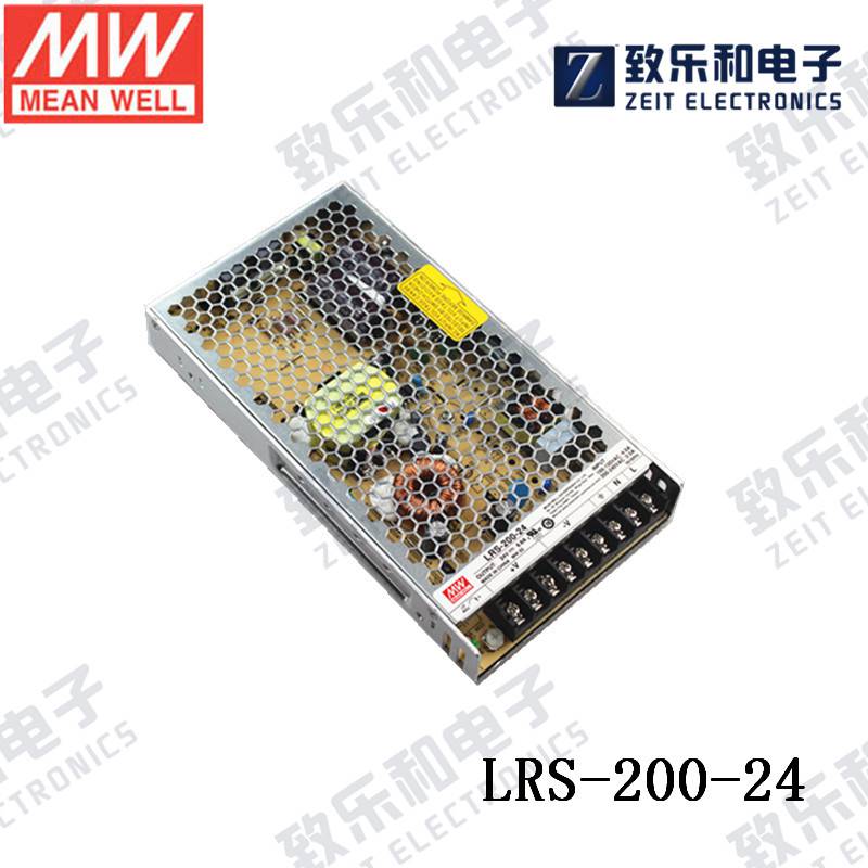明纬LRS-200-24开关正品电源代替NES-200-24 工业控制系统用