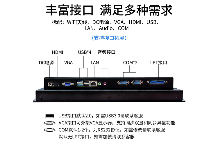 13.3寸工业一体机