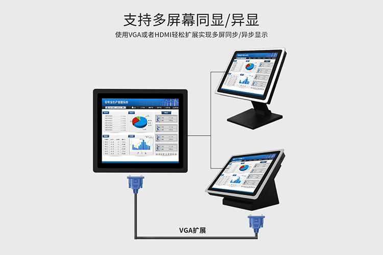 郑州工控触摸屏 一体机