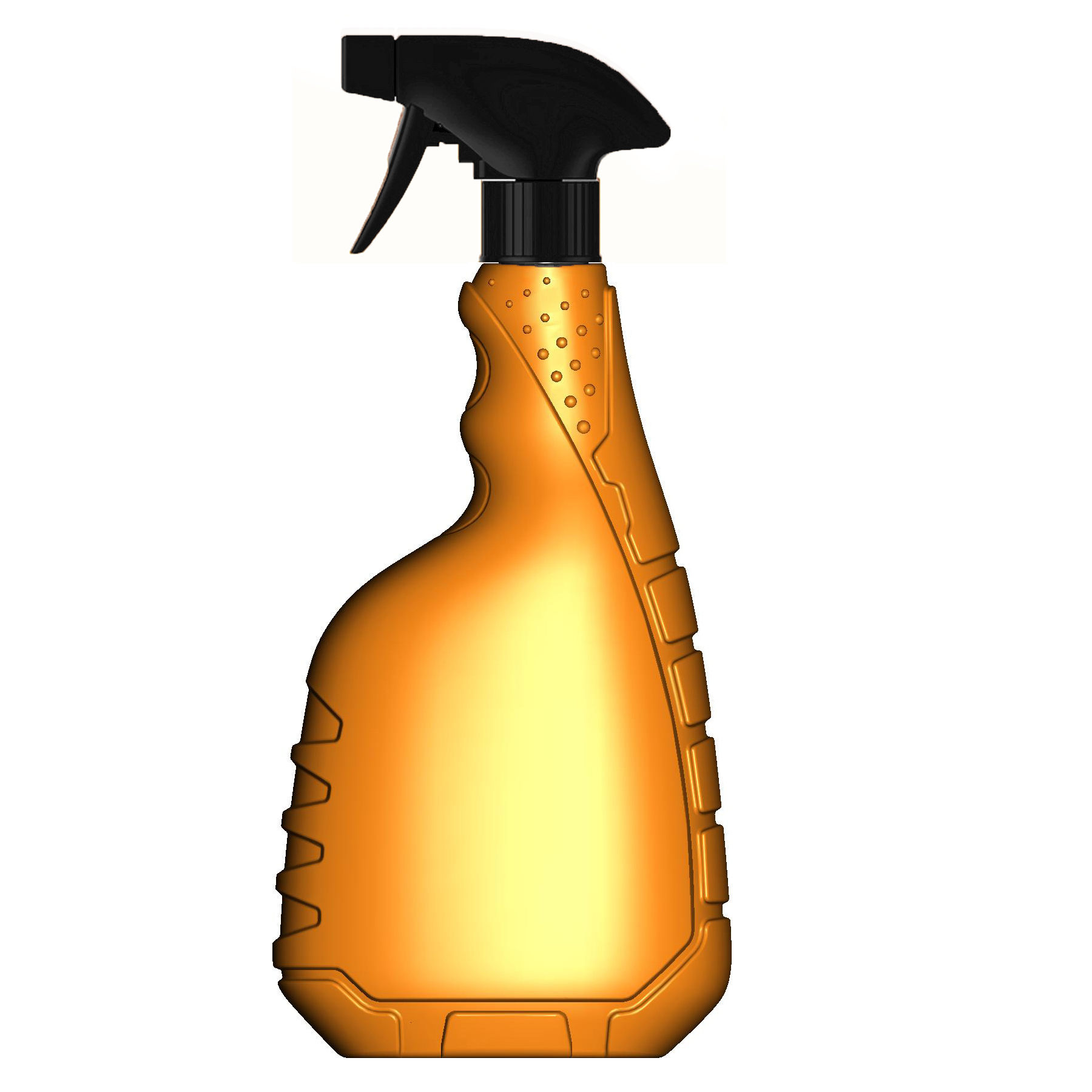 业利塑瓶 500ml喷枪瓶 S-056 汽车清洗剂瓶 hdpe塑料瓶 PVC瓶子 喷壶