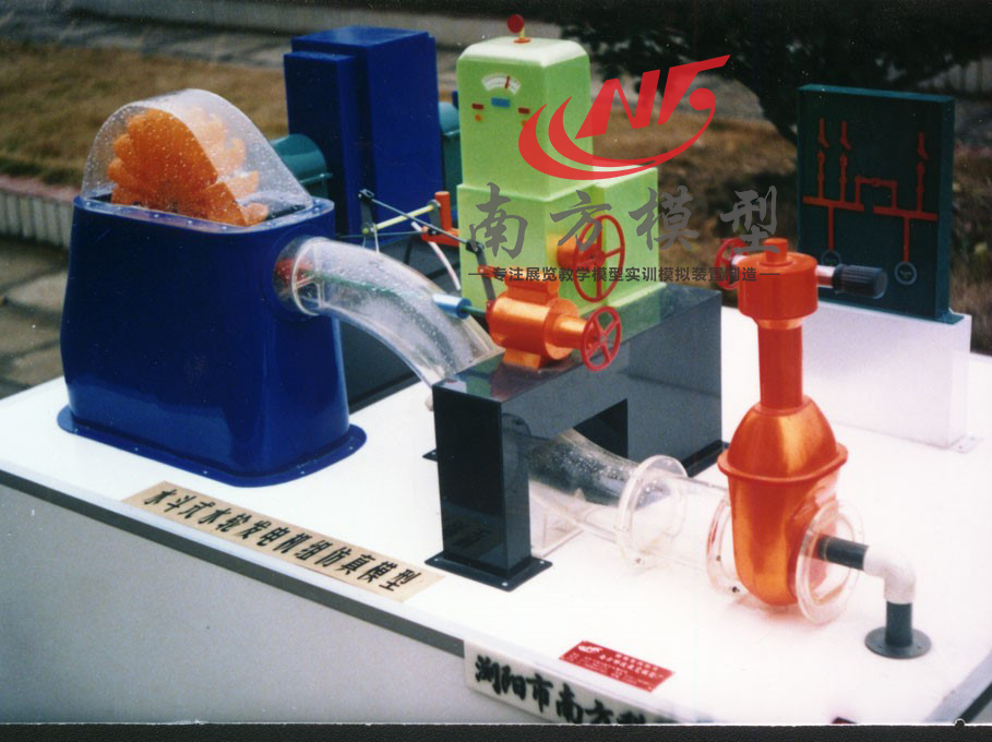 天津1000MW白鹤滩水电站水轮发电机组模型厂家 CT-40型水轮机调速器灯光演示板