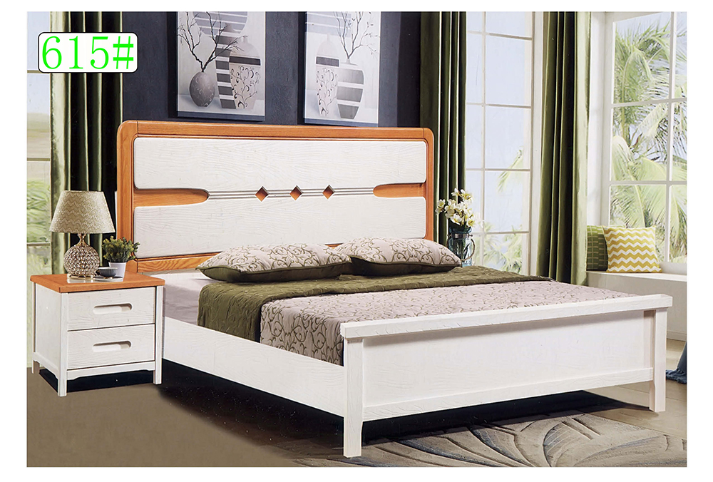 家具实木床橡木床婚床厂家直销批发零售储物床