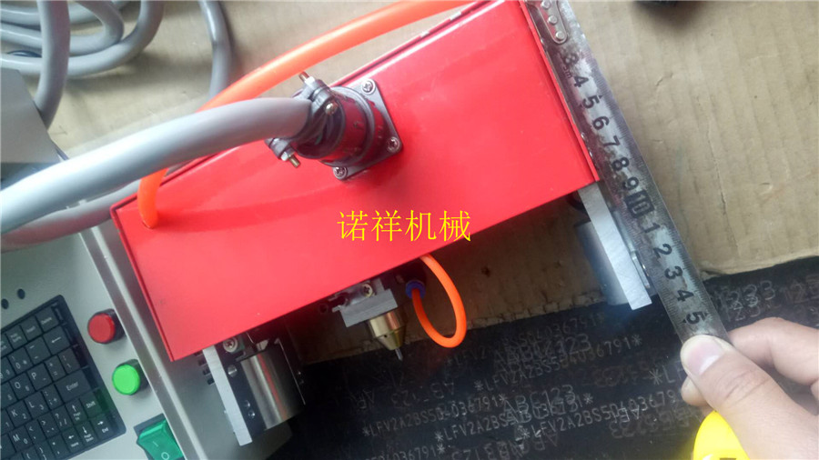 福建泉州五金件气动打标机便携式大驾号打标机