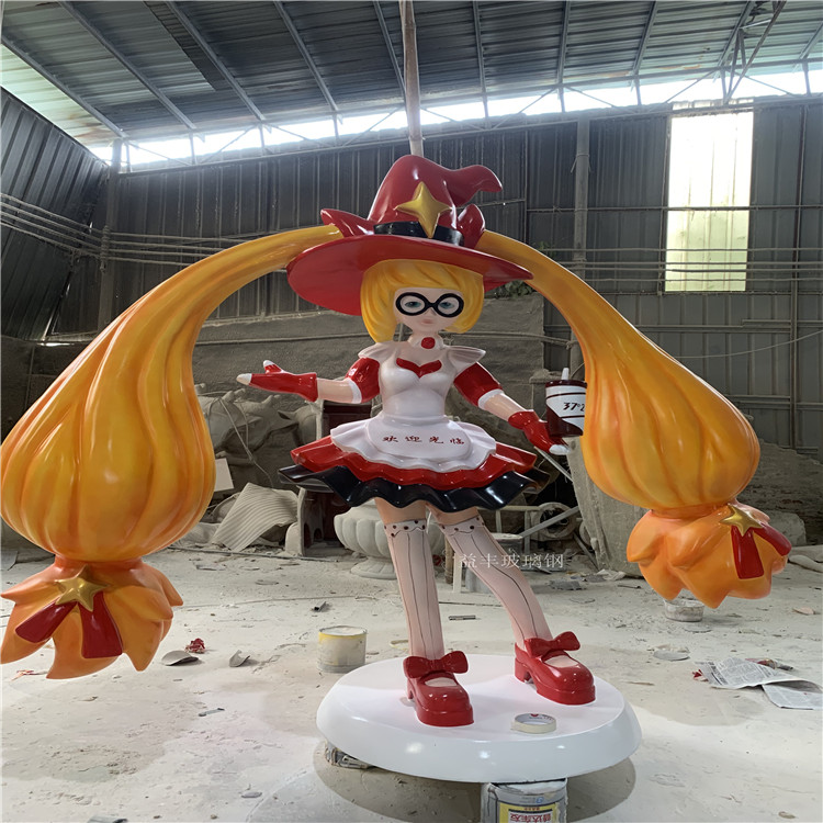 南宁厂家生产雕塑玻璃钢动漫雕塑