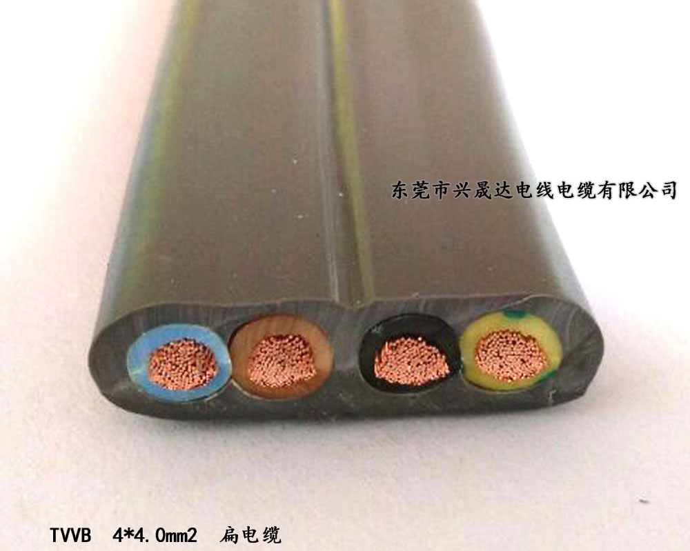 兴晟达供应TVVB8*0.75mm2电梯空调扁电缆质量好价格低真厂家