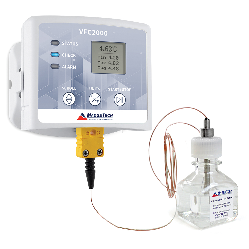 美国迈捷克MT-VFC2000疫苗储存运输温度验证记录仪