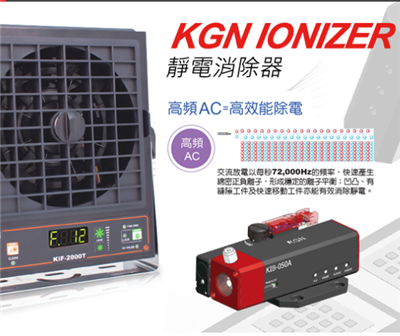 KGN KIB-025 KIF-2000A 除靜電風扇 除靜電裝置