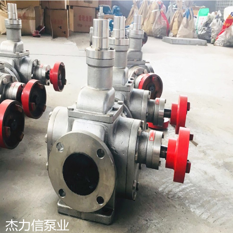 齿轮泵工厂供应YCB不锈钢圆弧齿轮泵 抽油化工高压力 管道自吸泵