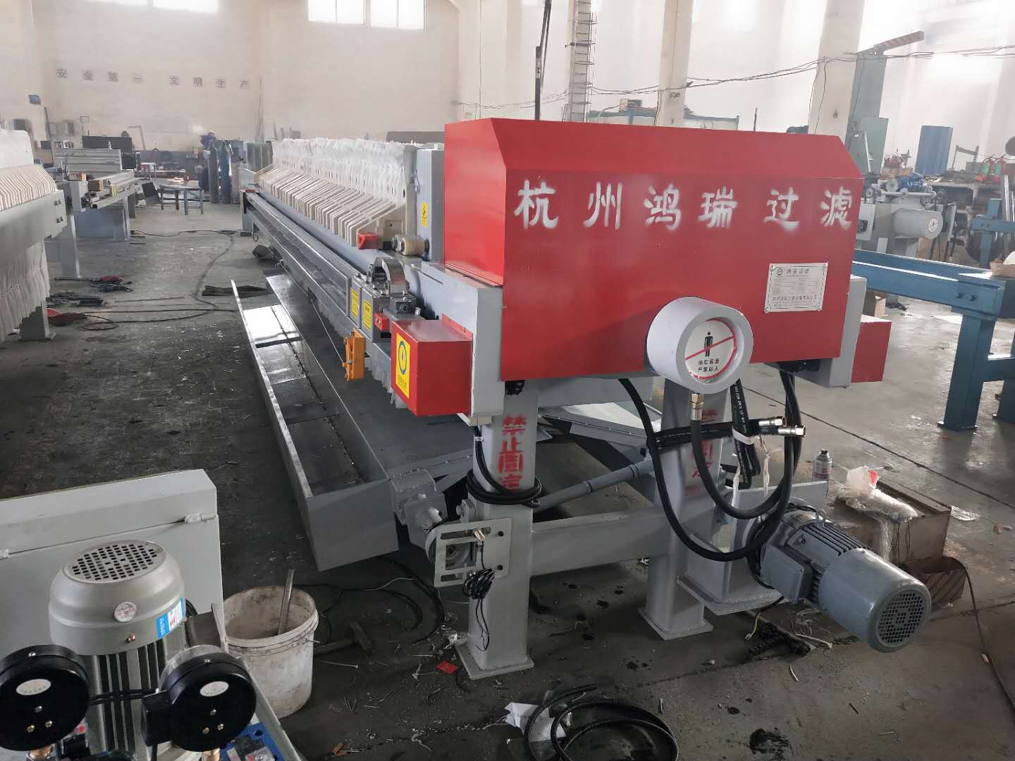 杭州洗砂厢式压滤机选型 板框压滤机 稳定运行