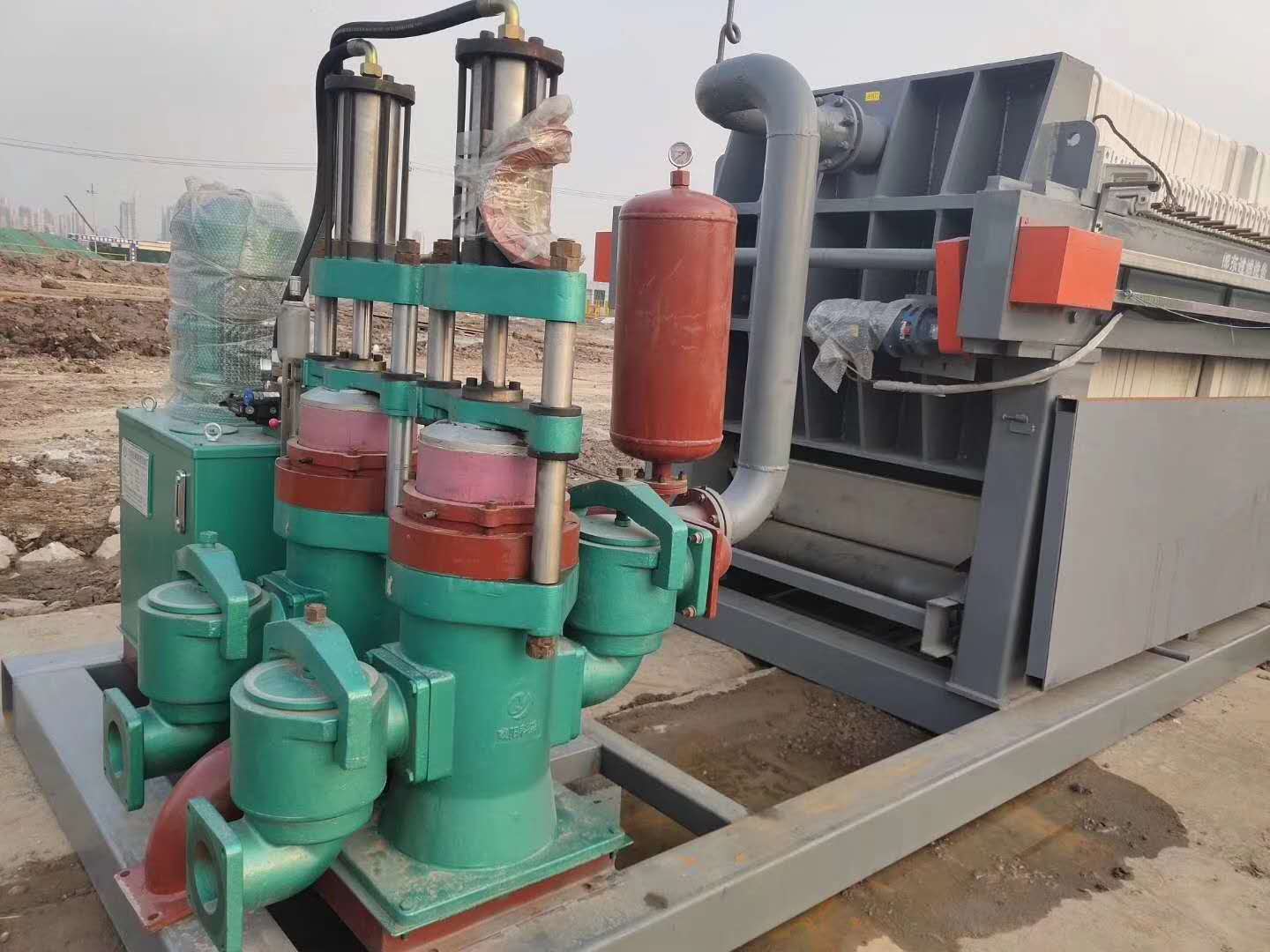 杭州河道全自动压滤机原理 压滤机设备 稳定运行