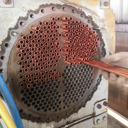 廊坊劳特斯螺杆压缩机维修机组进水铜管更换