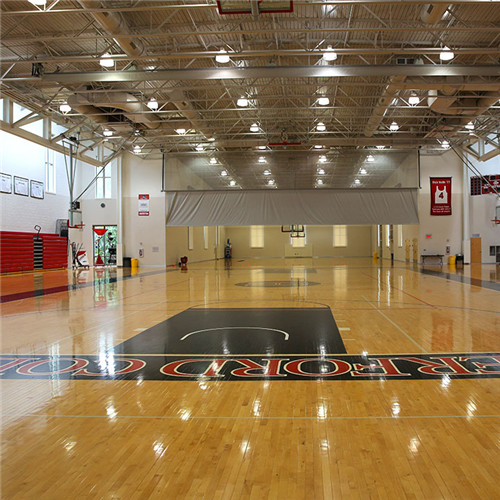 篮球场馆木地板、防滑抗压、尺寸可订制
