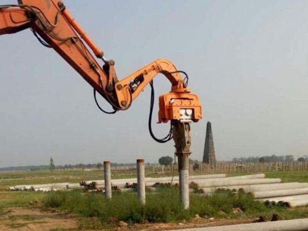 福州挖掘機打樁機-智造大觀 鉤機打樁機 廠家價格