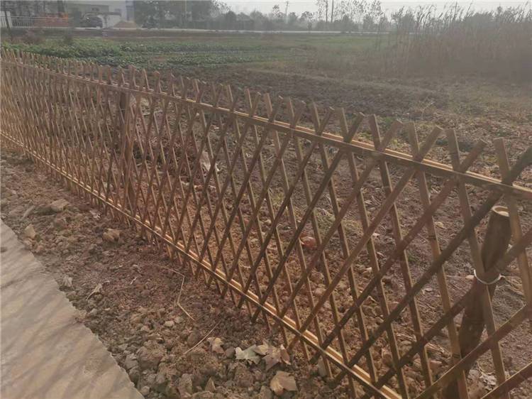 竹篱笆竹子护栏厂家直销也可定制仿真竹子护栏