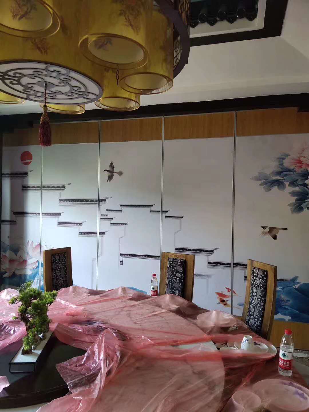 扬州宴会厅隔断安装 玻璃隔墙定制厂家
