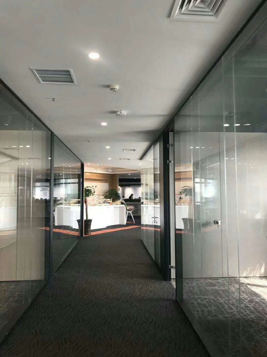 临朐会议室隔断价格 内钢外铝玻璃隔断 一站式服务
