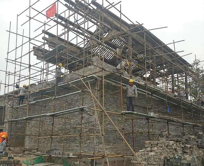 海北寺庙主体施工队 古建施工工程设计 亿泽仿古