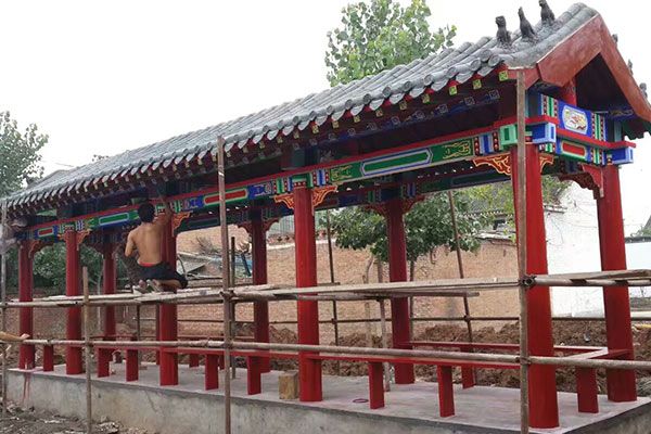 萍乡寺庙主体施工队 古建施工工程设计 亿泽仿古