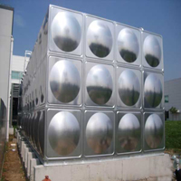 河北拓中不锈钢水箱10-90立方消防水箱保温水箱各种规格按需定制
