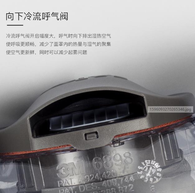 天津3M面罩滤毒盒滤棉呼吸防护