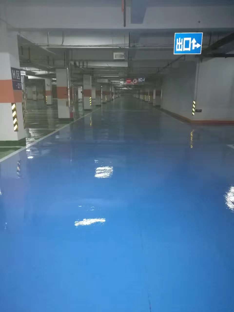 淄博淄川博山地下停车场环氧地坪施工价格
