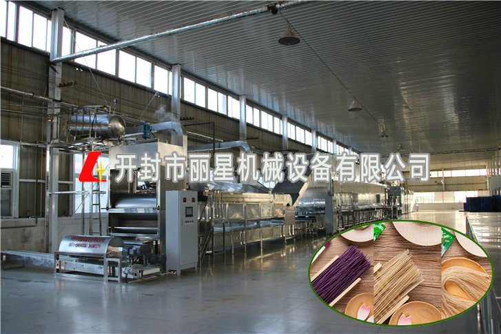 自动化粉丝生产线，红薯粉条加工设备项目案例