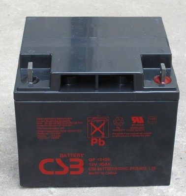 CSB蓄电池GP12400 12V40AH