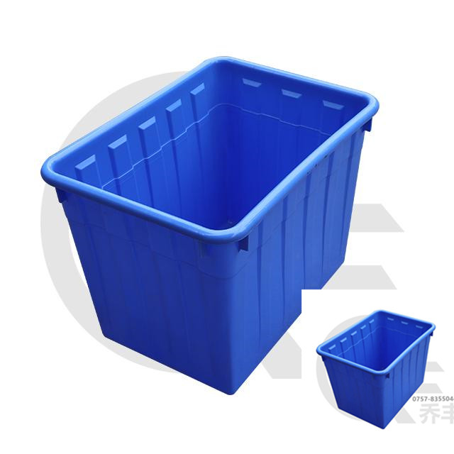 长治蓝色塑料周转箱批发厂家 大号塑料周转箱 乔丰塑胶 规格齐全可定制