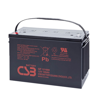 CSB希世比蓄电池GP121000 12V100AH消防设施监控UPS机房备用电/照明