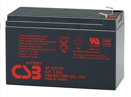 CSB蓄电池GP1272 12V7AH