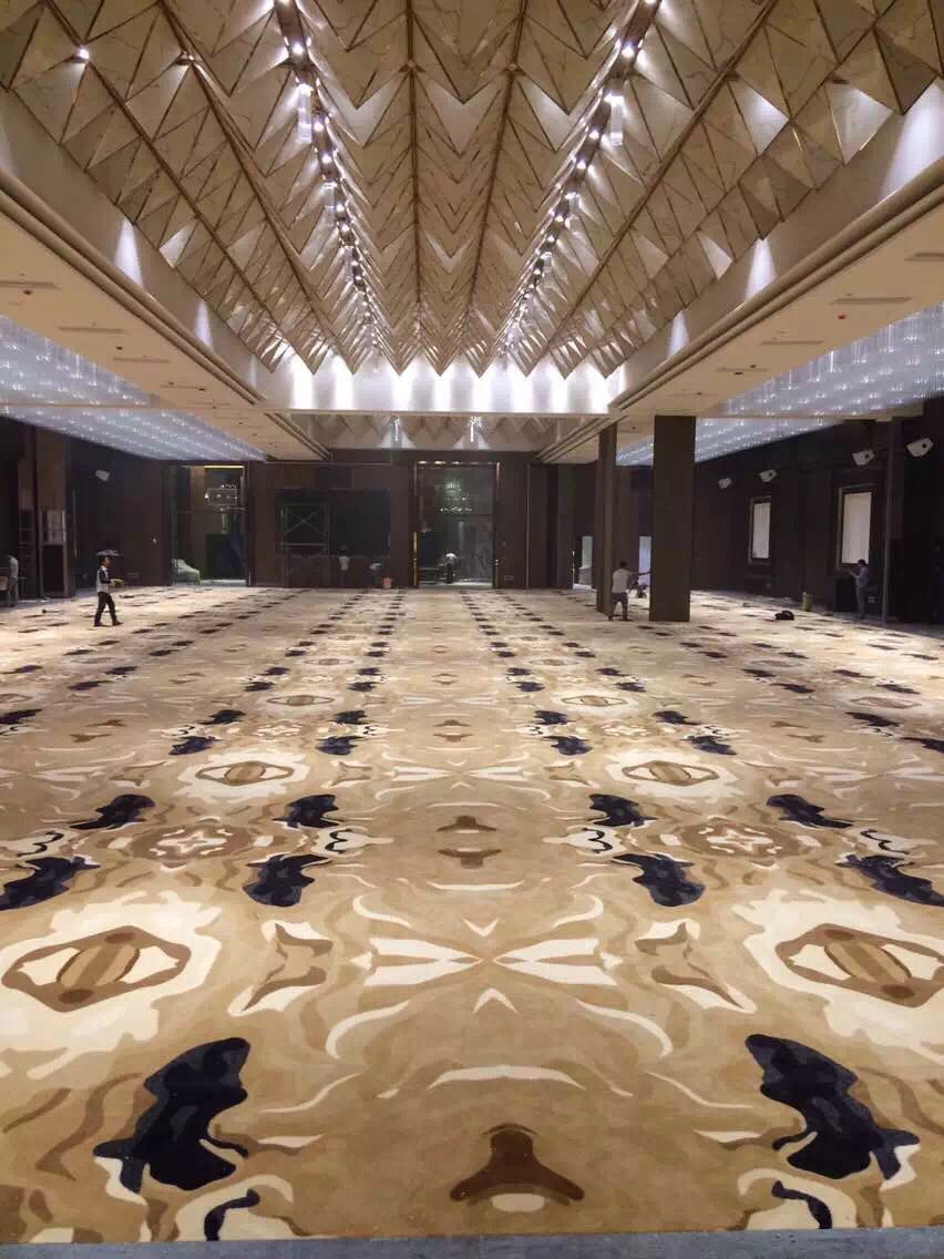走廊地毯 酒店宾馆羊毛混纺阿克明斯特高档地毯
