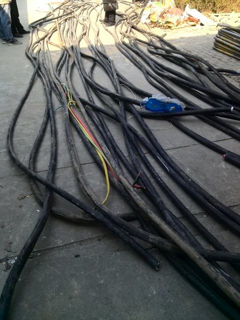 深圳罗湖区回收工地报废低压旧线缆电线多少钱一吨