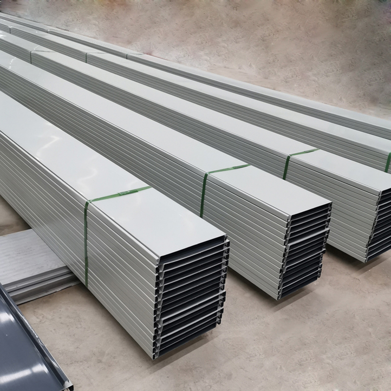 YX25-430矮立边墙面板 铝镁锰穿孔板 铝镁锰屋面板批量生产