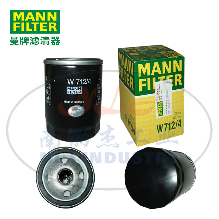 MANN-FILTER曼牌滤清器机油滤芯W712/4