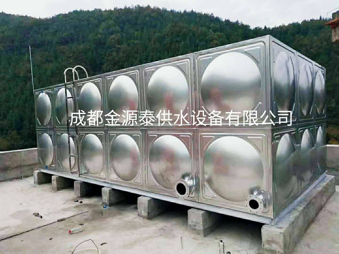 四川方形不锈钢拼装水箱批发 消防水箱