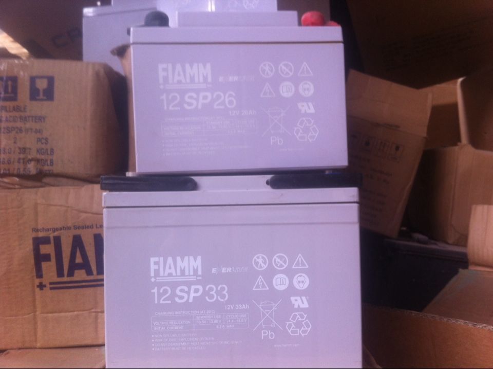 FIAMM蓄电池12SP55 12V55AH品质保证