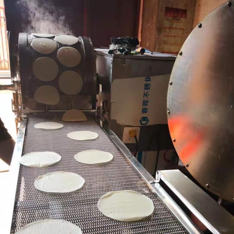 厂家批发北京烤鸭饼皮机 圆形烤鸭饼机 一台起批