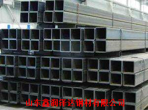 鑫松钢铁 现货供应Q235B方管 方矩管 建筑工程用方管 可定尺加工