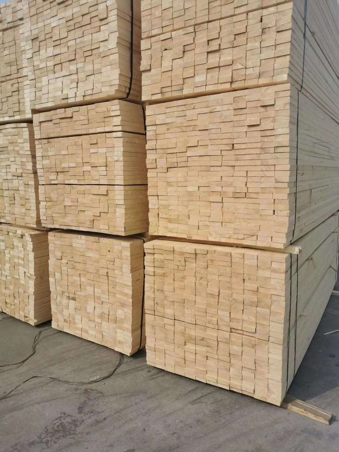 工程用方木规格建筑方木辐射松木方尺寸