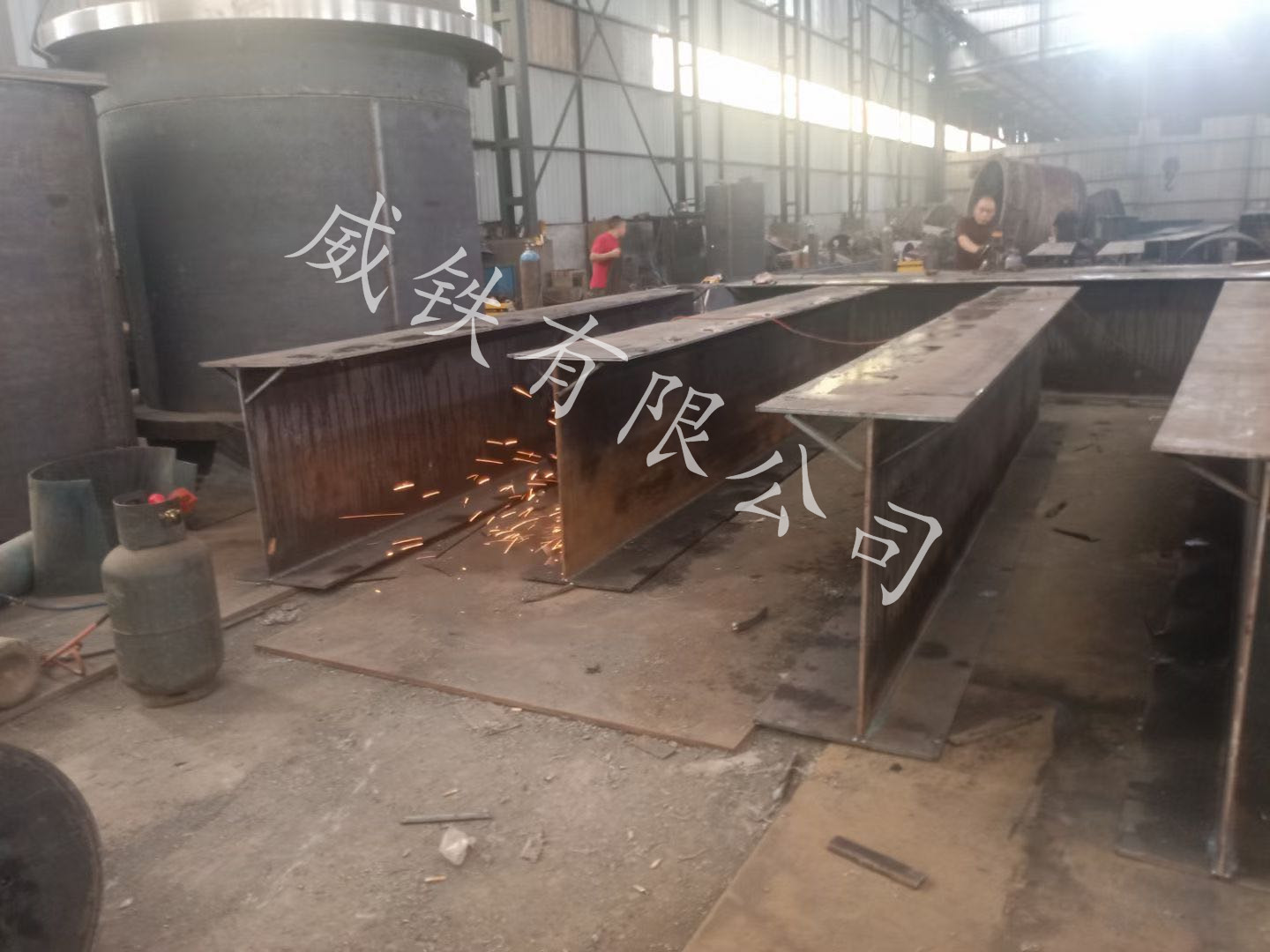 预埋弧形钢板加工 温州高铁折弯钢板厂家