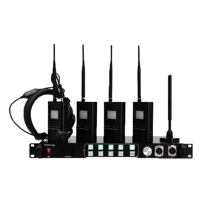 TY-900ST无线导播通话系统标配一拖四可拓展八路多路加密