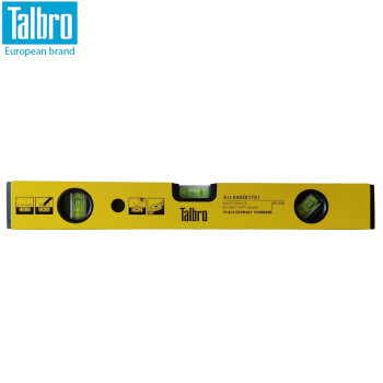 Talbro 铝合金磁性水平尺 400mm 型号：040501701