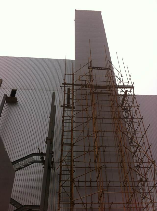 40米砖烟囱新建 砼烟囱滑模